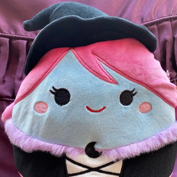 Squishmallows France The Witch 10” Halloween Squishmallows Plush Black Hat NEW - Picture 8 of 10